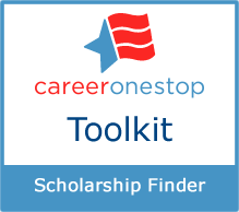 CareerOneStop's Scholarship Finder logo