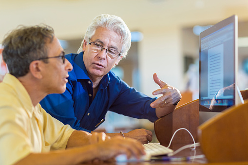 social worker helping individual with a criminal record