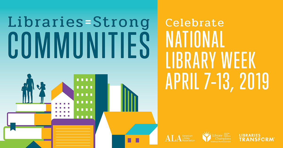 National Library Week 2019 logo