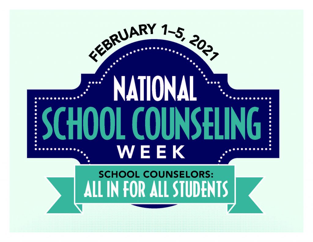 National School Counseling Week 2021 graphic