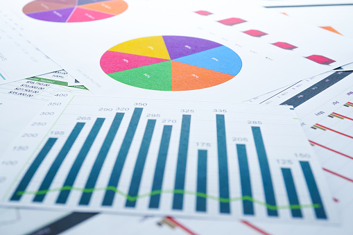 Image of financial charts and graphs