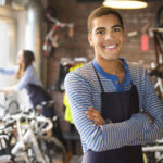 bike shop worker